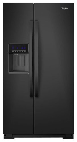  Whirlpool - 25.6 Cu. Ft. Side-by-Side Refrigerator with Thru-the-Door Ice and Water