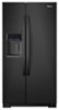 Whirlpool - 25.6 Cu. Ft. Side-by-Side Refrigerator with Thru-the-Door Ice and Water-Front_Standard