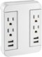 Insignia™ - Wall Charger - White-Front_Standard