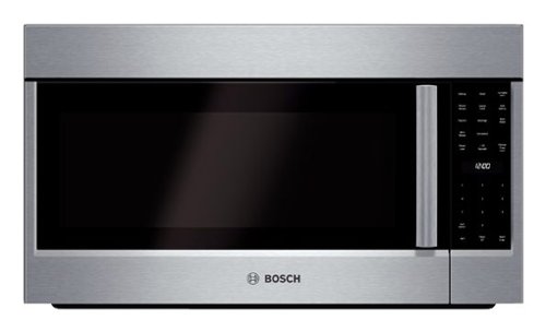  Bosch - 800 Series 1.8 Cu. Ft. Convection Over-the-Range Microwave - Stainless Steel