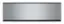 Front. Bosch - 500 Series 30" Warming Drawer - Stainless steel.