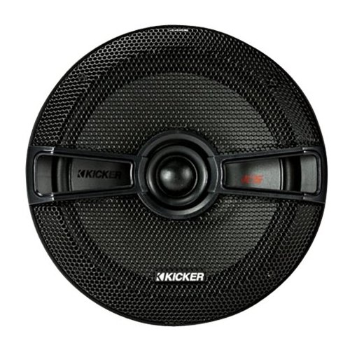 KICKER - KS Series 6-3/4" 2-Way Car Speakers with Polypropylene Cones (Pair) - Black-Front_Standard 