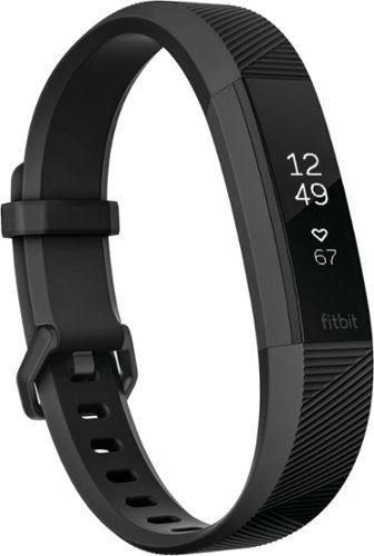  Fitbit - Alta HR Activity Tracker + Heart Rate (Small) - Black/Gunmetal - (2017)
