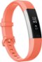 Fitbit - Alta HR Activity Tracker + Heart Rate (Small) - Coral-Front_Standard