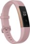 Fitbit - Alta HR Activity Tracker + Heart Rate (Small) - Soft Pink/Rose Gold-Front_Standard 