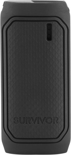  Griffin - Survivor 6,000 mAh Portable Charger for Most Micro USB Devices - Black
