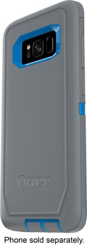  OtterBox - Defender Series Case for Samsung Galaxy S8 - Gray/blue