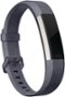 Fitbit - Alta HR Accessory Band Leather (Large) - Indigo-Angle_Standard
