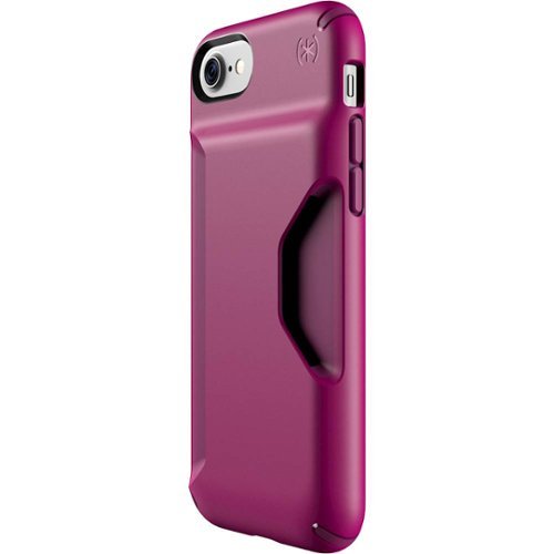  Speck - Presidio WALLET Case for Apple® iPhone® 7 - Magenta pink/syrah purple