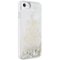 kate spade new york - Case for Apple® iPhone® 7 - Clear/pop fizz clink gold-Front_Standard