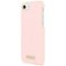 kate spade new york - Case for Apple® iPhone® 7 - Rose quartz/gold logo plate-Front_Standard
