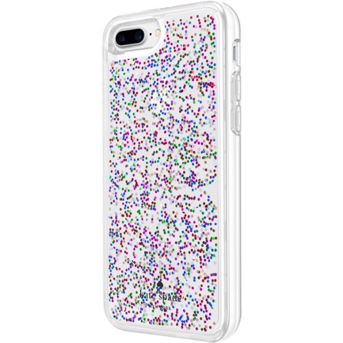 kate spade new york - Case for Apple® iPhone® 7 Plus - Glitter clear-Front_Standard 
