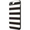 kate spade new york - Protective Hardshell Case for Apple® iPhone® 7 Plus and iPhone® 6/6s Plus - Candy Stripe Cream/Black-Front_Standard