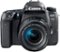 Canon - EOS 77D DSLR Camera with EF-S 18-55mm IS STM Lens - Black-Front_Standard
