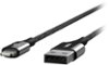 Belkin - MIXIT DuraTek 4' Lightning USB Cable - Black-Front_Standard