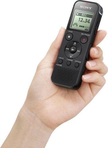 Sony PX Series Digital Voice Recorder - Black GLOBAL SHIPPING