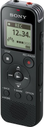 Sony PX Series Digital Voice Recorder - Black SHOP ONLINE