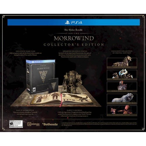  The Elder Scrolls Online: Morrowind Collector's Edition - PlayStation 4