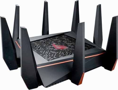  ASUS - ROG Rapture AC5300 Tri-Band Wi-Fi Router - Black