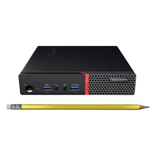  Lenovo - ThinkCentre M600 Desktop - Intel Pentium - 4GB Memory - 500GB Hard Drive - Black