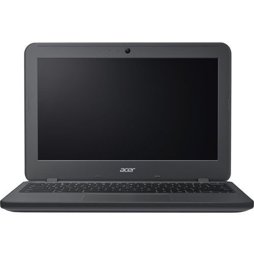 Image of Acer - 11.6" Touch-Screen Chromebook - Intel Celeron - 4GB Memory - 16GB eMMC Flash Memory - Gray