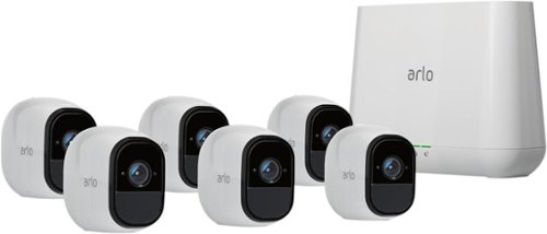  Arlo - Pro 6-Camera Indoor/Outdoor Wireless 720p Security Camera System