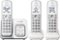Panasonic - KX-TGD533W DECT 6.0 Expandable Cordless Phone System with Digital Answering System - White-Angle_Standard
