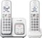 Panasonic - KX-TGD532W DECT 6.0 Expandable Cordless Phone System with Digital Answering System - White-Angle_Standard 
