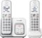 Panasonic - KX-TGD532W DECT 6.0 Expandable Cordless Phone System with Digital Answering System - White-Angle_Standard