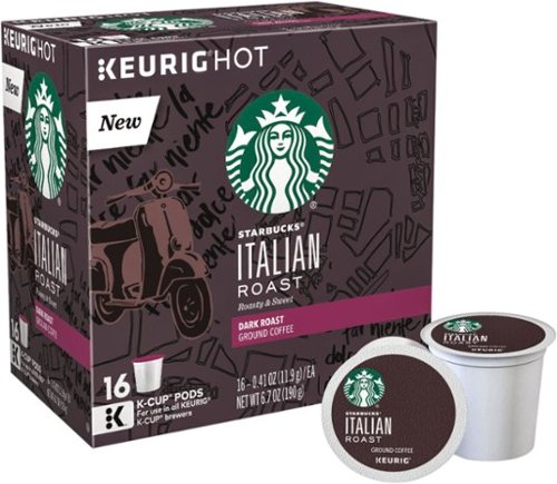  Starbucks - Italian Roast K-Cup Pods (16-Pack)