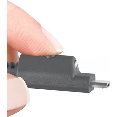 Xentris 4' USB-to-Micro USB Charge-and-Sync Cable - Gray GLOBAL SHIPPING