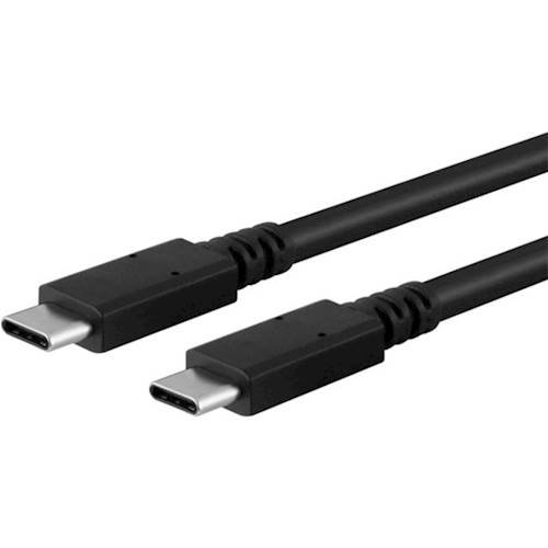  Xentris - 3.3' USB Type C-to-USB Type C Charge-and-Sync Cable - Black