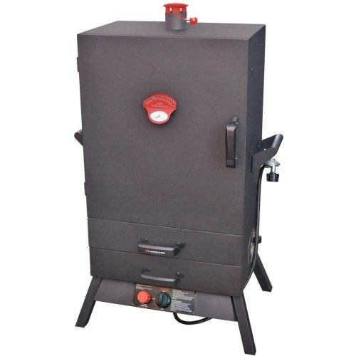 Landmann - Vertical Gas Smoker - Black-Front_Standard 