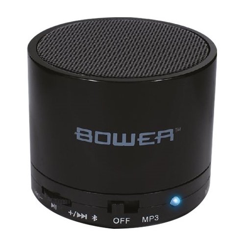 Bower - Portable Bluetooth Speaker - Black-Front_Standard 