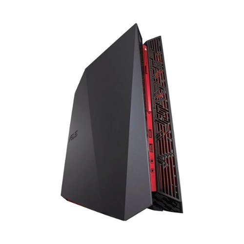 ASUS - ROG G20 Desktop - Intel Core i7 - 16GB Memory - NVIDIA GeForce GTX 1070 - 512GB Solid State Drive - Black/Red