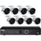 Lorex - 8-Channel, 8-Camera Indoor/Outdoor Wired 4MP 2TB NVR Surveillance System-Front_Standard