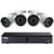Lorex - 8-Channel, 4-Camera Indoor/Outdoor Wired 4MP 1TB DVR Surveillance System-Front_Standard