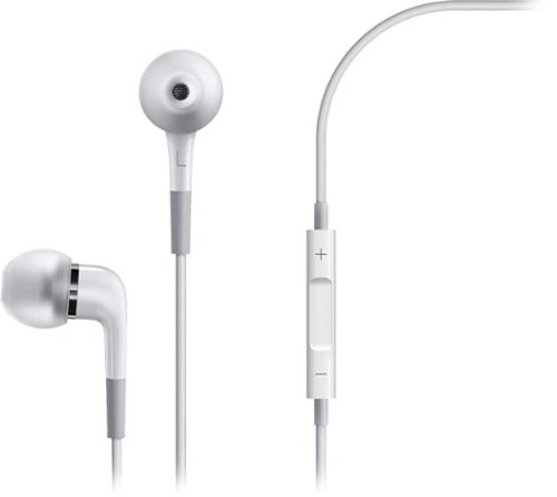  Apple - Wired In-Ear Headphones with Remote and Mic - White
