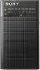Sony - Portable AM/FM Radio - Black-Front_Standard