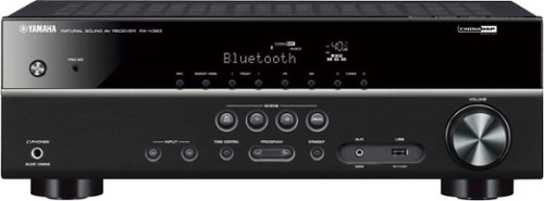 Yamaha - 5.1-Ch. 4K Ultra HD and 3D Pass-Through A/V Home Theater Receiver - Black