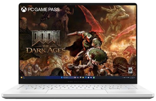 ASUS ROG Zephyrus G14 14 3K OLED 120Hz Gaming Laptop - Copilot+ PC - AMD Ryzen AI 9 HX - 32GB RAM - NVIDIA RTX 5070 Ti - 1TB - Platinum White INTERNATIONAL SHIPPING