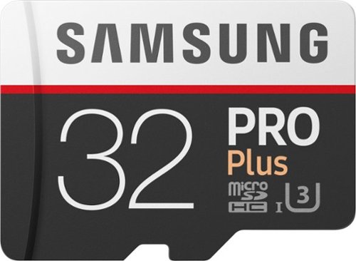 Samsung - PRO+ 32GB microSDHC UHS-I Memory Card
