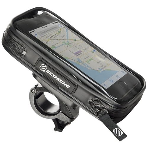 Scosche - HandleIT pro Bike Holder for Mobile Phones - Black-Front_Standard 