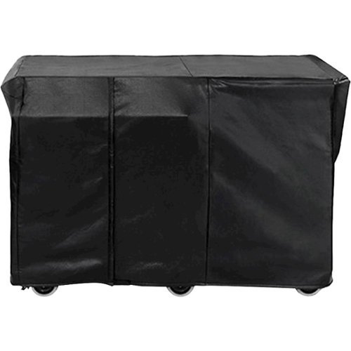 Cover for Lynx Asado Grill/Serve Counter on Mobile Kitchen Cart - Black