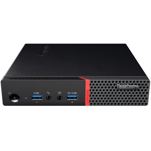  Lenovo - ThinkCentre M715q Desktop - AMD A12-Series - 8GB Memory - 128GB Solid State Drive - Black