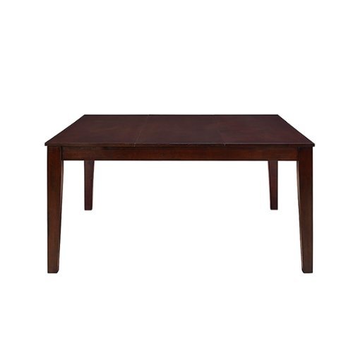 Walker Edison - 60" Square Dining Table - Cappuccino
