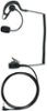 Cobra - Earpiece with Boom Microphone Headset for 2-Way Radios - Black-Angle_Standard