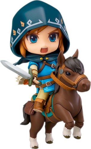  Good Smile Company - Nendoroid DX Edition The Legend of Zelda: Breath of the Wild Link Figure - Brown/Black/Blue/Gray