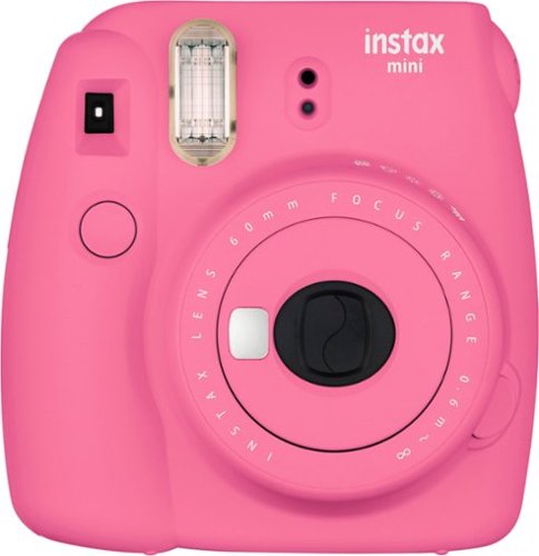  Fujifilm - instax mini 9 Instant Film Camera - Flamingo Pink