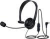 Insignia™ - Landline Hands-Free Headset with 2.5mm Connection - Black-Front_Standard
